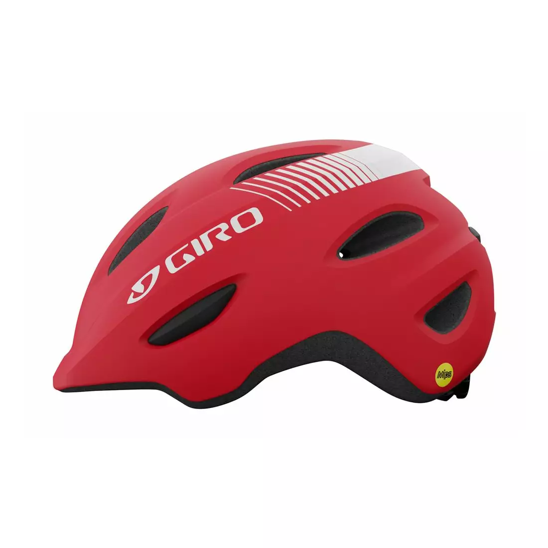GIRO SCAMP INTEGRATED MIPS Fahrradhelm für Kinder, bright red