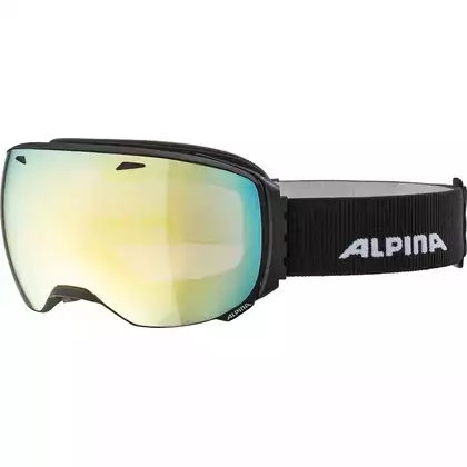 Ski-/Snowboardbrille ALPINA L40 BIG HORN QVMM BLACK MATT A7205734