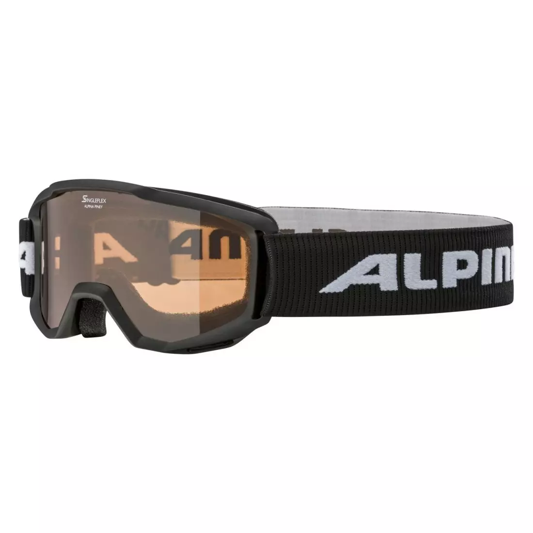 Ski-/Snowboardbrille ALPINA JUNIOR PINEY BLACK A7268431