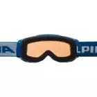 Ski-/Snowboardbrille ALPINA JUNIOR PINEY BLUE A7268481