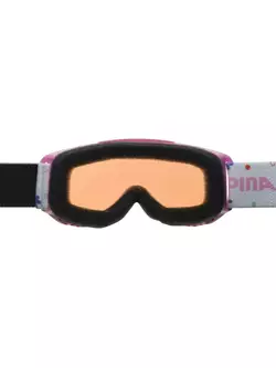 Ski-/Snowboardbrille ALPINA JUNIOR PINEY ROSE-ROSE A7268458