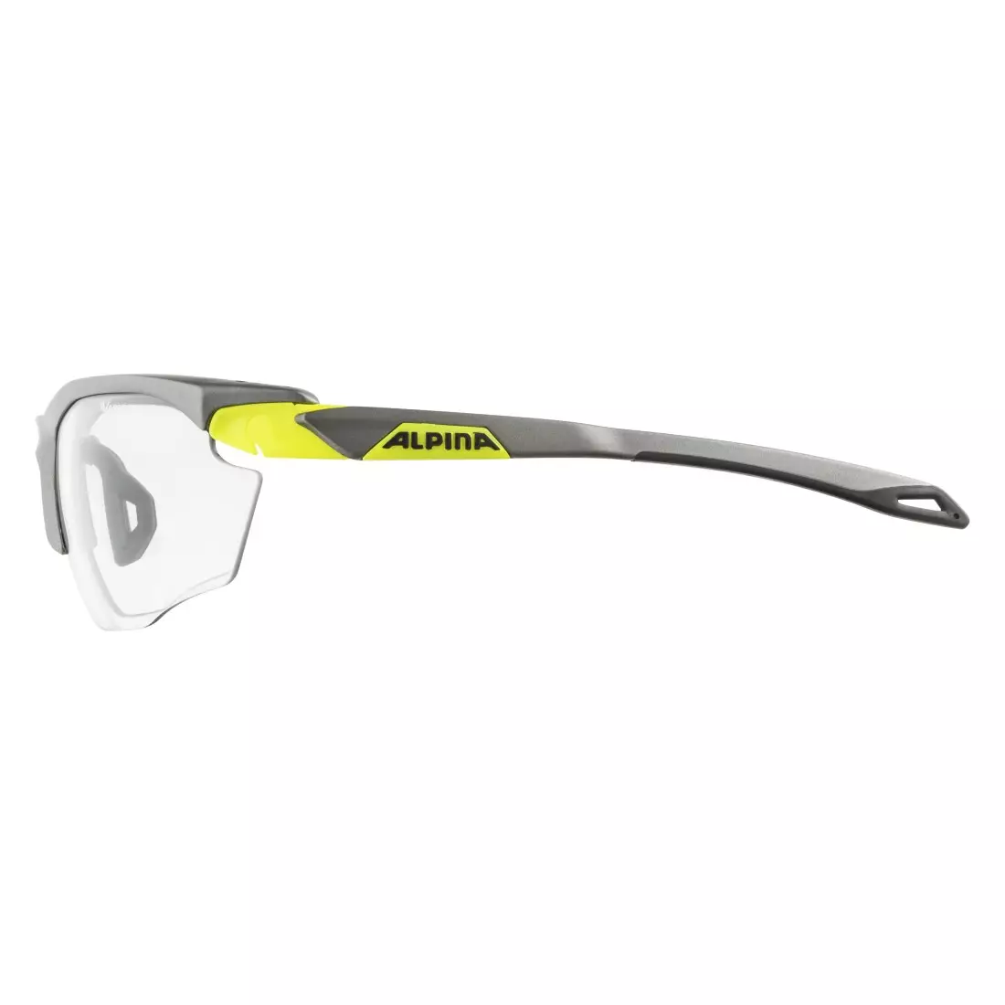 ALPINA photochrome Sportbrillen twist five HR VL+ tin matt- neon yellow A8592126