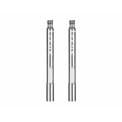 Verlängerungs ventil presta LEZYNE VALVE EXTENDERS aluminium silber 2Stück. LZN-1-RP-EXTDR-V1