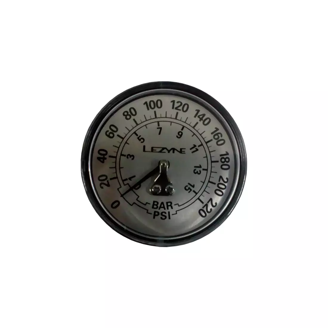 LEZYNE 220 Manometer für Bodenpumpen LZN-1-RP-FLGUE-V2220