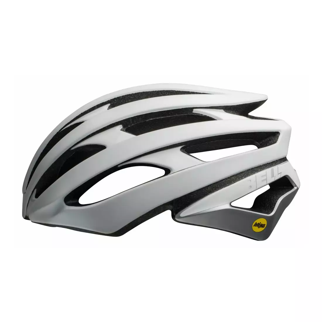BELL STRATUS INTEGRATED MIPS Fahrradhelm matte gloss white silver