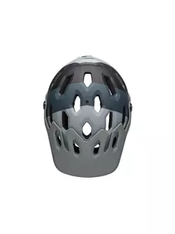 Fahrradhelm full face, abnehmbarer Kiefer BELL SUPER 3R MIPS downdraft matte gray gunmetal