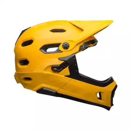 BELL SUPER DH MIPS SPHERICAL helm volles Gesicht matte gloss yellow black 