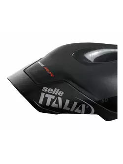 SELLE ITALIA Fahrradsattel Iron Evo Superflow HD (id match - universal) hart schwarz SIT-031A501IKC010