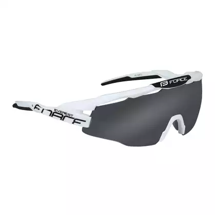 FORCE EVEREST Okulary białe, czarny laser 91091