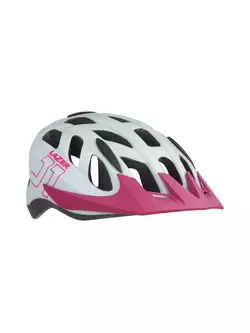 LAZER Kinder/Junior Fahrradhelm j1 matte white pink weiss-rosa BLC2197885185