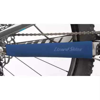 LIZARDSKINS Fahrradrahmen-Abdeckung large neoprene chainstay protector blue