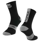 FORCE LONG PRO Sportliche Socken schwarz-grau 9009052