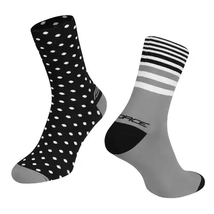 FORCE SPOT Sportliche Socken schwarz-grau 9009084