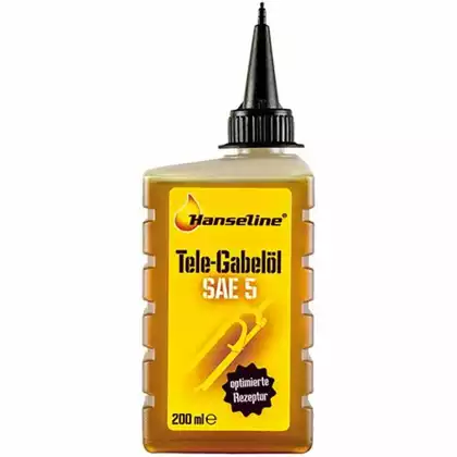 HANSELINE 200 ml Gabelöl SAE5 (Öl für Stoßdämpfer SAE 5)HA-305502