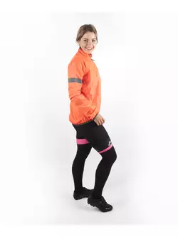 ROGELLI PROTECT Damen Radsport Regenjacke, fluo-pink 010.407