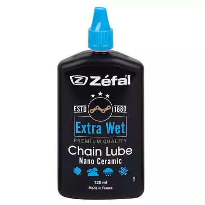ZEFAL EXTRA WET LUBE Kettenschmiermittel für alle Bedingungen  120 ML  ZF-9613