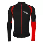 FORCE Fahrrad-Sweatshirt zoro schwarz-rot 899813-M