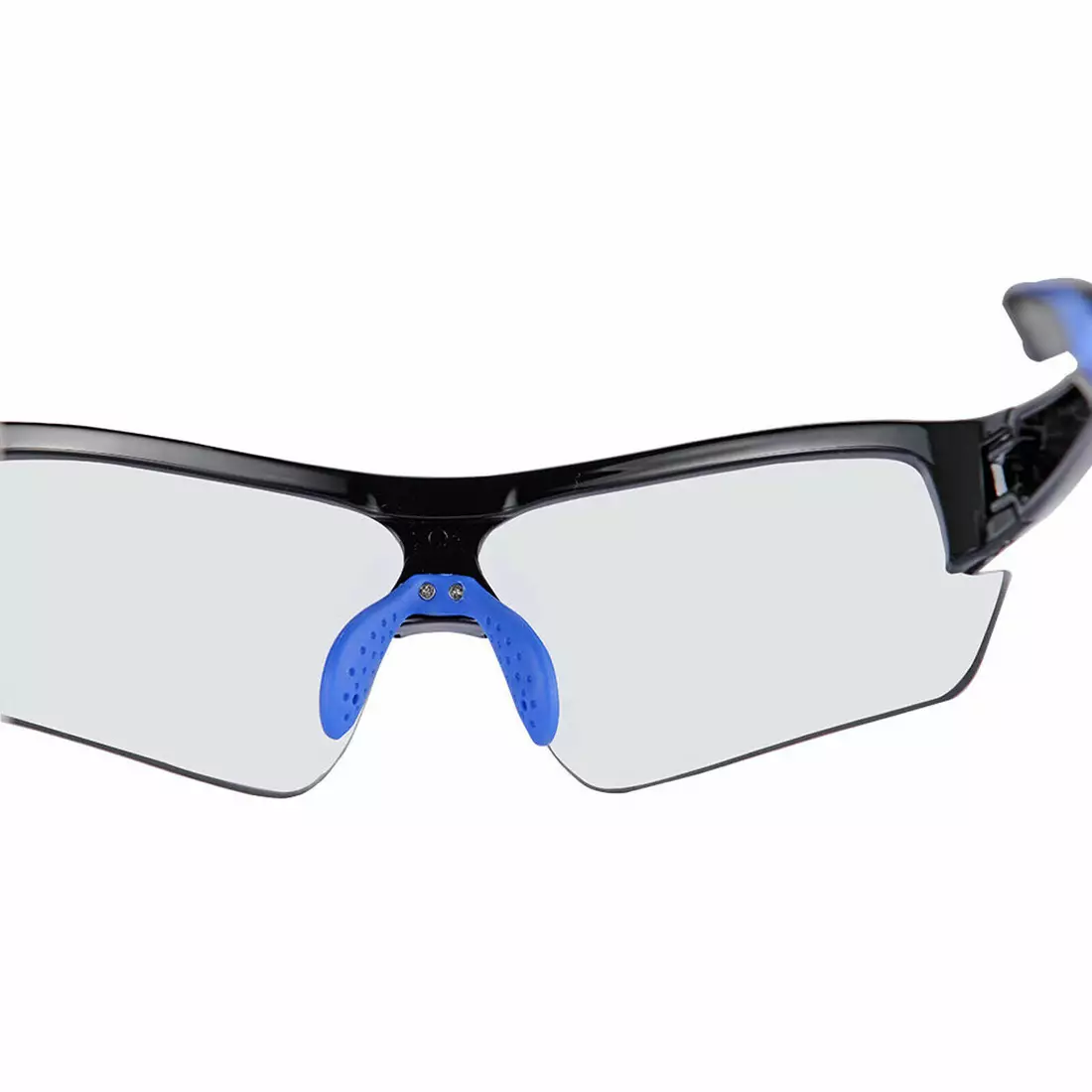 Rockbros 10111 Fahrrad / Sportbrille mit photochromem Schwarz und Blau
