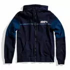 100% Herren Sport Sweatshirt emissary hooded zip navy STO-36029-015-10
