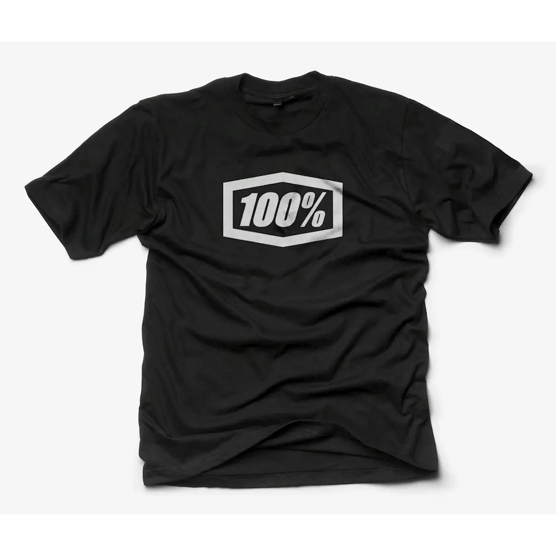 100% Kurzarm-Herrenhemd essential black STO-32016-001-14