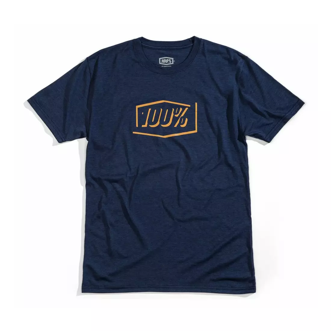 100% Kurzarm-Herrenhemd phantom tech t-shirt navy heather STO-35013-015-10