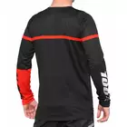 100% langärmeliges Herrenhemd r-core red black STO-41104-013-10