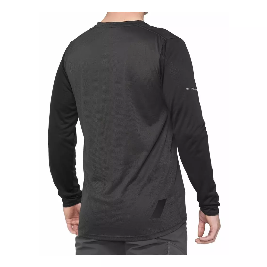 100% langärmeliges Herrenhemd ridecamp black charcoal STO-41402-181-10