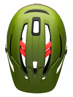 BELL Fahrradhelm mtb SIXER INTEGRATED MIPS, matte gloss green infrared
