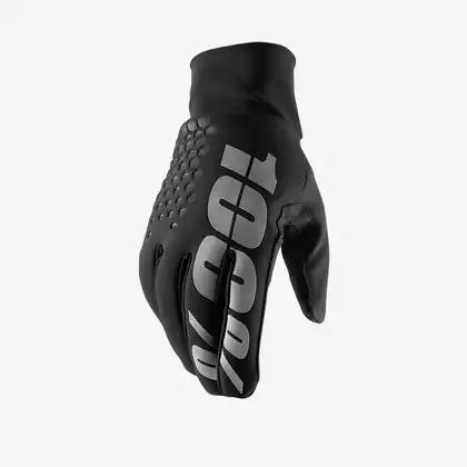 Rękawiczki 100% HYDROMATIC BRISKER Gloves black roz. L (długość dłoni 193-200 mm) (NEW) STO-10010-001-12