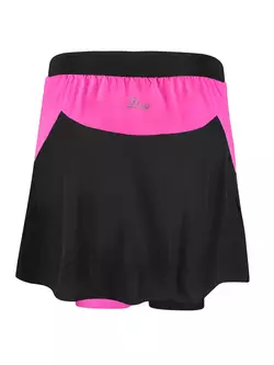 FORCE DAISY Radrock und Shorts, schwarz und pink 900243