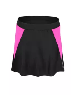 FORCE DAISY Radrock und Shorts, schwarz und pink 900243