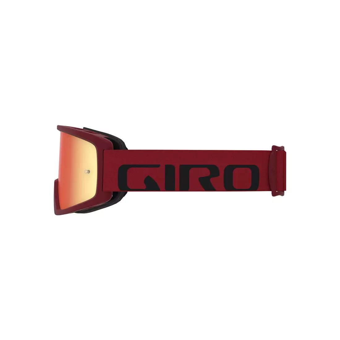 GIRO Fahrradbrille tazz mtb red black (farbiges Glas AMBER S3 + Transparentglas S0) Auspeitschen zum Schleudern GR-7097841