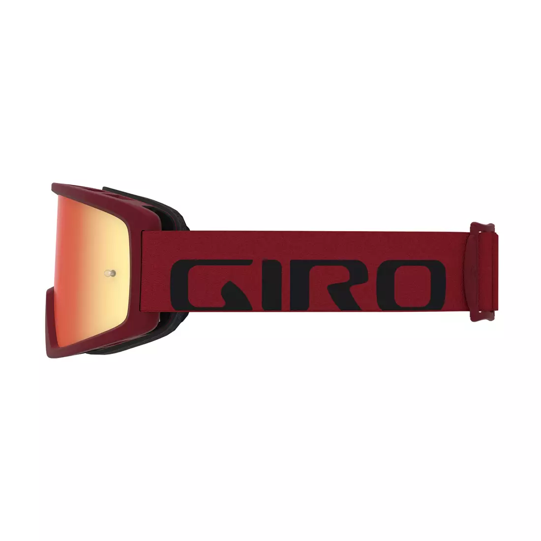 GIRO Fahrradbrille tazz mtb red black (farbiges Glas VIVID-Carl Zeiss TRAIL + Transparentglas 99% S0) GR-7114194