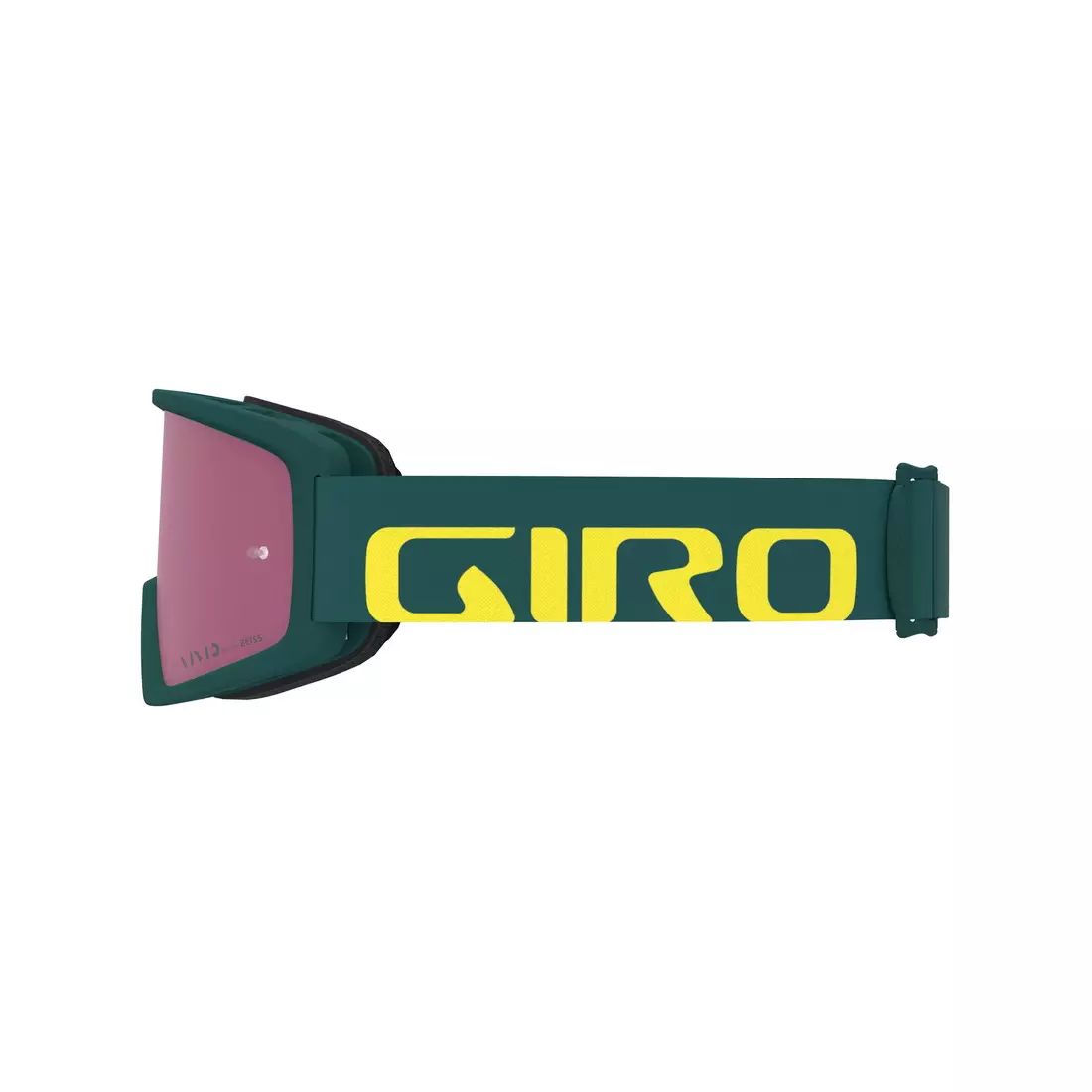 GIRO Fahrradbrille tazz mtb true spruce citron (farbiges Glas VIVID-Carl Zeiss TRAIL + Transparentglas S0) GR-7114195