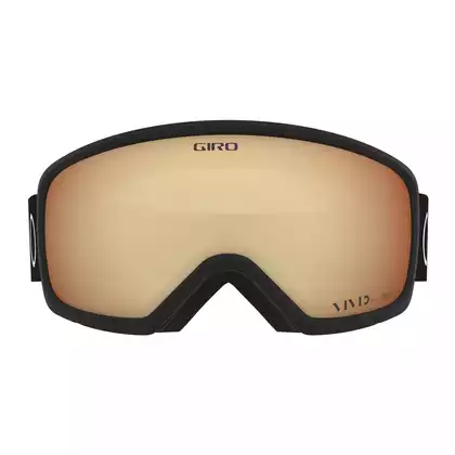 GIRO Damen Ski-Snowboard-Winterbrille millie black core light (Glas VIVID COPPER 21% S2) GR-7119830