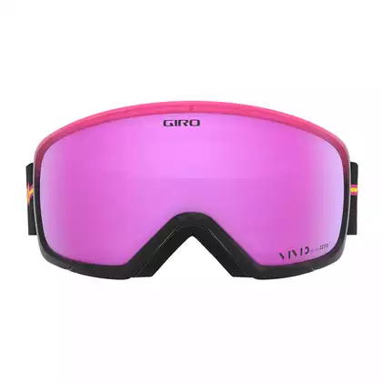 GIRO Damen Ski-Snowboard-Winterbrille millie pink neon lights (VIVID PINK 32% S2) GR-7119832