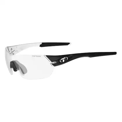 Okulary TIFOSI SLICE FOTOTEC black/white (1 szkło Smoke FOTOCHROM 47,7%-15,2% transmisja światła) (NEW) TFI-1600306431