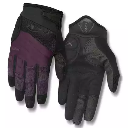 Rękawiczki damskie GIRO XENA długi palec dusty purple black roz. S (obwód dłoni 155-169 mm / dł. dłoni 160-169 mm) (NEW) GR-7099297