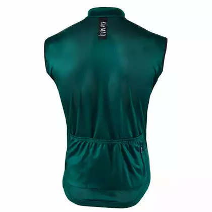 KAYMAQ SLEEVELESS ärmelloses Herren-T-Shirt 01.217, grün