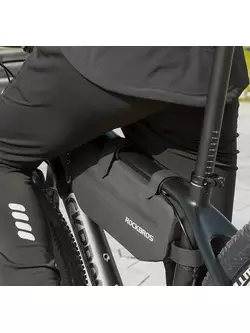 Rockbros Fahrradtasche / Packtasche unter Rahmen 3l schwarz AS-043