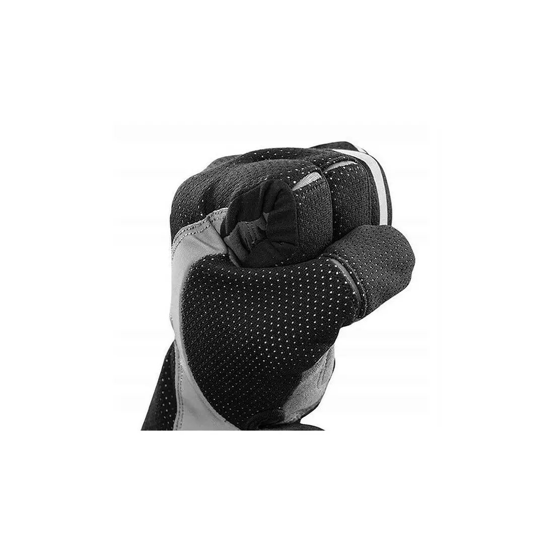 Rockbros Übergangs-Fahrradhandschuhe, Membran, schwarz grau S173BGR