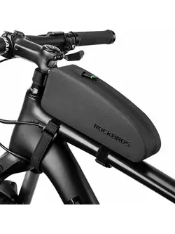 Rockbros wasserdichte Fahrradtasche für den Rahmen 1,0l, schwarz AS-019