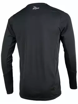 Rogelli RUN 800.261 BASIC langärmeliges Herrenhemd schwarz