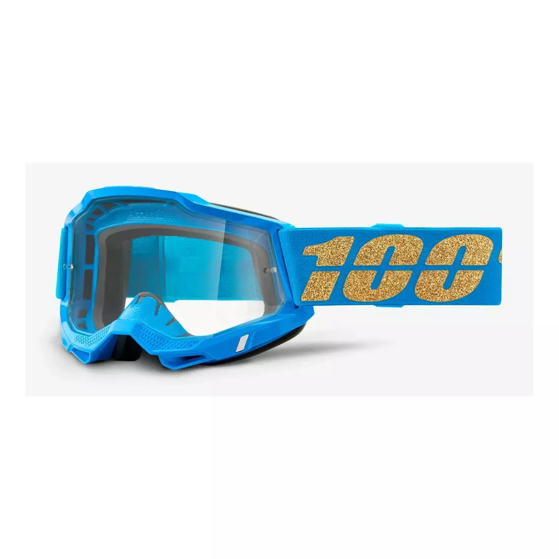100% Fahrradbrille ACCURI 2 (transparentes Anti-Fog Glas, LT 88%-92%) waterloo