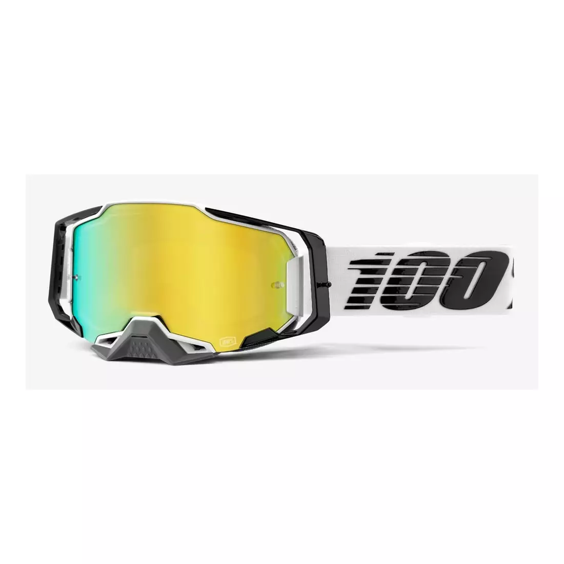 100% Fahrradbrille ARMEGA (gold Spiegelglas , LT 28%+/-5%) atmos STO-50721-259-09