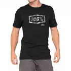100% Herren Sport T-Shirt mit kurzen Ärmeln ESSENTIAL black snake STO-32016-462-13