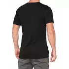 100% Herren Sport T-Shirt mit kurzen Ärmeln ESSENTIAL black snake STO-32016-462-13