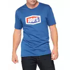 100% Herren T-Shirt OFFICIAL blue STO-32017-002-13