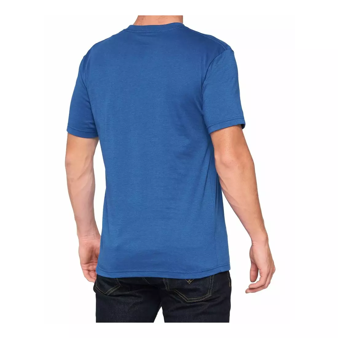 100% Herren T-Shirt OFFICIAL blue STO-32017-002-13