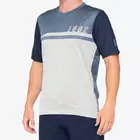 100% Sport-T-Shirt für Herren AIRMATIC steel blue grey